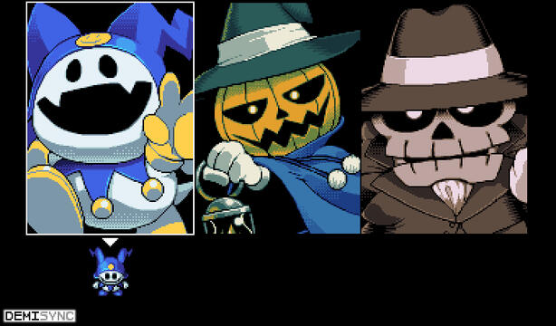 Jack Bros Character Select Mockup