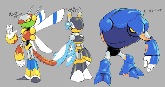 Bug Design Sketches